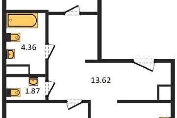 Фото №1: 2-комнатная квартира 70 м², 2/16 эт. - Краснодар, мкр. жилой квартал Патрики,