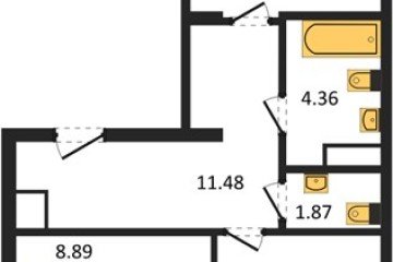 Фото №1: 2-комнатная квартира 63 м², 9/18 эт. - Краснодар, мкр. жилой квартал Патрики,