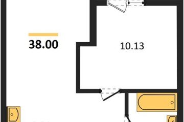 Фото №1: 1-комнатная квартира 39 м², 15/18 эт. - Краснодар, мкр. жилой квартал Патрики,