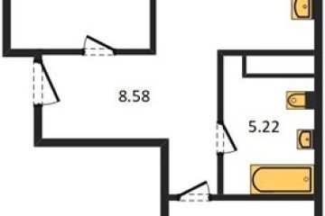 Фото №1: 2-комнатная квартира 71 м², 2/18 эт. - Краснодар, мкр. жилой квартал Патрики,