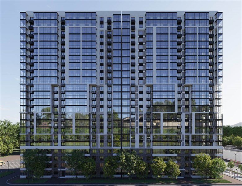 Фото №7: 1-комнатная квартира 40&nbsp;м², 8/22&nbsp;эт. - Краснодар, Прикубанский внутригородской округ, мкр. жилой комплекс Отражение, ул. Конгрессная, 43