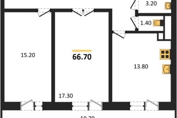 Фото №1: 2-комнатная квартира 67 м², 2/12 эт. - Краснодар, мкр. 9-й километр, ул. Ярославская, 115лит4