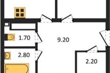 Фото №1: 3-комнатная квартира 82 м², 13/16 эт. - Краснодар, мкр. жилой комплекс Самолёт-6,