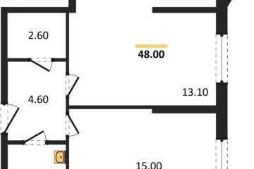 Фото №1: 2-комнатная квартира 48 м², 2/16 эт. - Краснодар, мкр. жилой комплекс Самолёт-6,