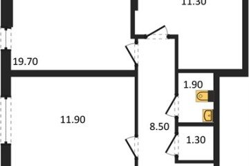 Фото №1: 3-комнатная квартира 73 м², 2/16 эт. - Краснодар, мкр. жилой комплекс Самолёт-6,