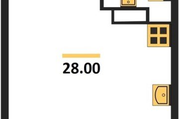 Фото №1: Студия 27 м², 7/16 эт. - Краснодар, мкр. жилой комплекс Самолёт-6,