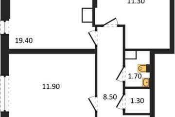 Фото №1: 3-комнатная квартира 73 м², 4/16 эт. - Краснодар, мкр. жилой комплекс Самолёт-6,