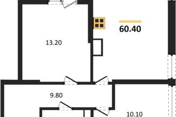 Фото №1: 2-комнатная квартира 60 м², 15/16 эт. - Краснодар, мкр. жилой комплекс Самолёт-6,
