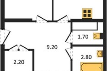 Фото №1: 3-комнатная квартира 82 м², 13/16 эт. - Краснодар, мкр. жилой комплекс Самолёт-6,