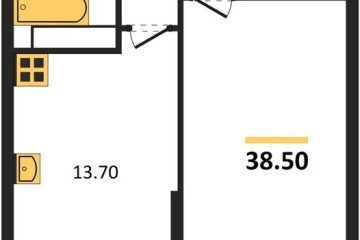 Фото №1: 1-комнатная квартира 38 м², 16/16 эт. - Краснодар, мкр. жилой комплекс Самолёт-6,