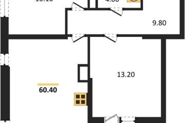 Фото №1: 2-комнатная квартира 60 м², 14/16 эт. - Краснодар, мкр. жилой комплекс Самолёт-6,