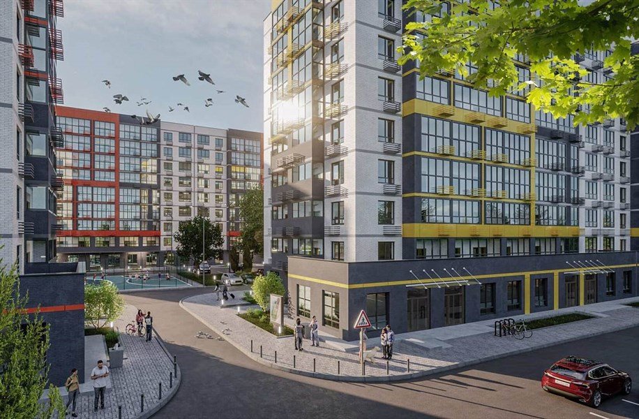Фото №7: 2-комнатная квартира 63&nbsp;м², 2/9&nbsp;эт. - Краснодар, Прикубанский внутригородской округ, мкр. жилой комплекс Лето, ул. имени Генерала Корнилова, 1