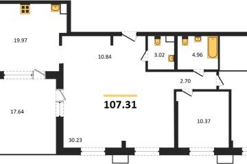 Фото №1: 3-комнатная квартира 106 м², 14/14 эт. - Армавир, мкр. 8-й, 8