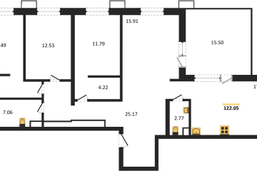Фото №1: 4-комнатная квартира 120 м², 14/14 эт. - Армавир, мкр. 8-й, 8