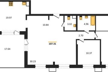 Фото №1: 3-комнатная квартира 101 м², 14/14 эт. - Армавир, мкр. 8-й,