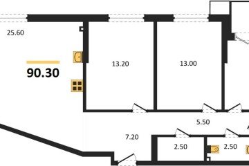 Фото №1: 3-комнатная квартира 90 м², 2/18 эт. - Краснодар, мкр. Парк Победы, ул. имени Героя Дангириева, 2к1