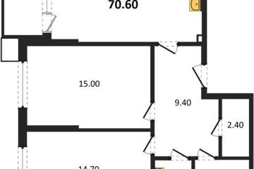 Фото №1: 2-комнатная квартира 70 м², 2/18 эт. - Краснодар, мкр. Парк Победы,