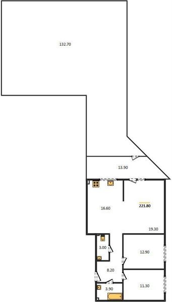 Фото №1: 3-комнатная квартира 221&nbsp;м², 2/16&nbsp;эт. - Краснодар, Прикубанский внутригородской округ, мкр. жилой комплекс Самолёт-3