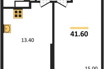 Фото №1: 1-комнатная квартира 41 м², 7/24 эт. - Краснодар, мкр. ЖК Рекорд, ул. Новороссийская, 102/8к5