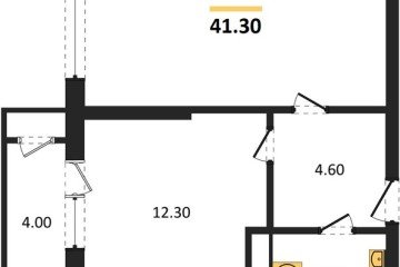 Фото №1: 1-комнатная квартира 41 м², 17/24 эт. - Краснодар, мкр. ЖК Рекорд, ул. Новороссийская, 102/8к5