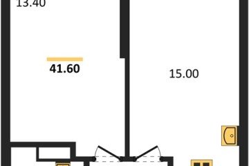 Фото №1: 1-комнатная квартира 41 м², 10/24 эт. - Краснодар, мкр. ЖК Рекорд, ул. Новороссийская, 102/8к5
