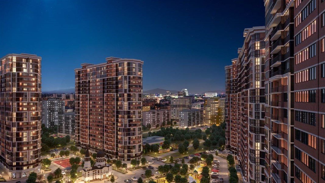 Фото №4: 1-комнатная квартира 36&nbsp;м², 10/24&nbsp;эт. - Краснодар, Карасунский внутригородской округ, Черёмушки, мкр. ЖК Рекорд, ул. Новороссийская, 102И