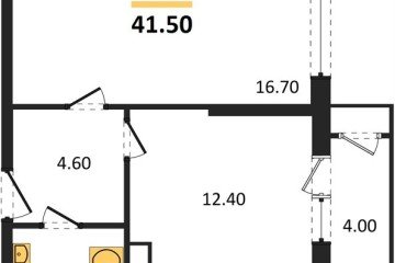 Фото №1: 1-комнатная квартира 41 м², 5/24 эт. - Краснодар, мкр. ЖК Рекорд, ул. Новороссийская, 102И