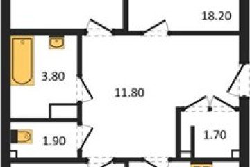 Фото №1: 3-комнатная квартира 100 м², 11/24 эт. - Краснодар, мкр. ЖК Рекорд, ул. Новороссийская, 102И