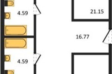 Фото №1: 3-комнатная квартира 92 м², 8/21 эт. - Краснодар, мкр. жилой комплекс Режиссёр, ул. Уральская, 100/8