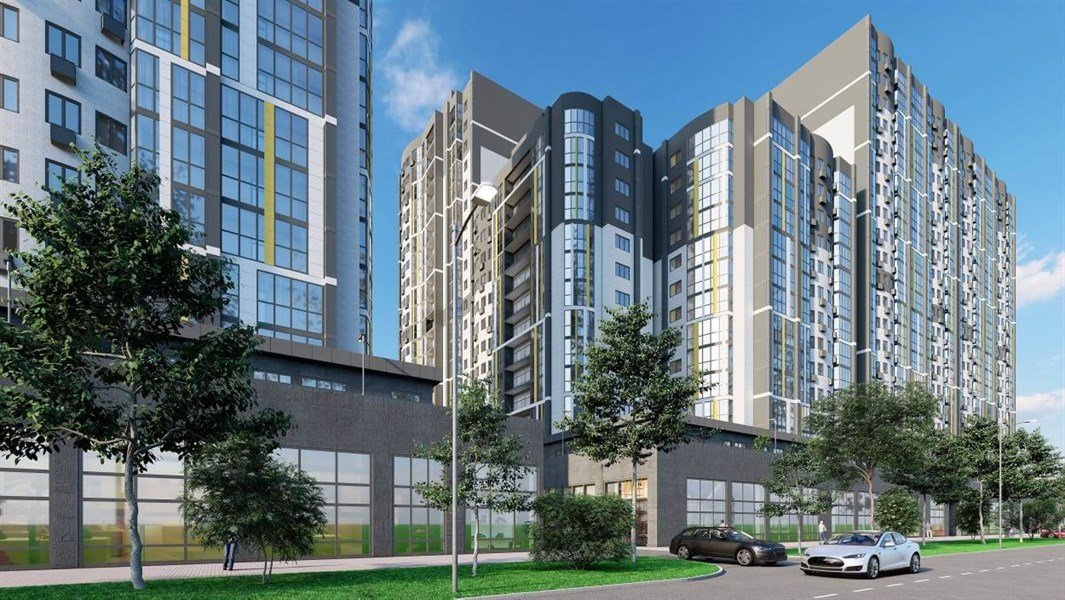 Фото №6: 2-комнатная квартира 385&nbsp;м², 14/21&nbsp;эт. - Краснодар, Карасунский внутригородской округ, Хлопчато-бумажный Комбинат, мкр. жилой комплекс Режиссёр, ул. Уральская, 100/8