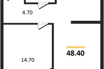 Фото №1: 1-комнатная квартира 48 м², 2/16 эт. - Краснодар, мкр. Догма Парк,