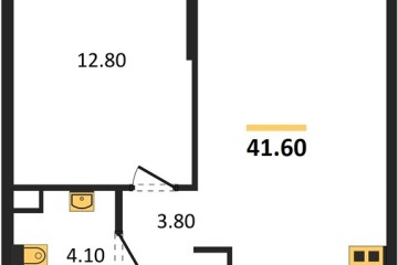 Фото №1: 1-комнатная квартира 41 м², 7/16 эт. - Краснодар, мкр. Догма Парк,