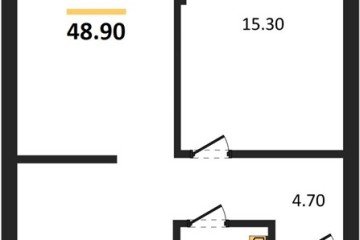 Фото №1: 1-комнатная квартира 48 м², 16/16 эт. - Краснодар, мкр. Догма Парк,
