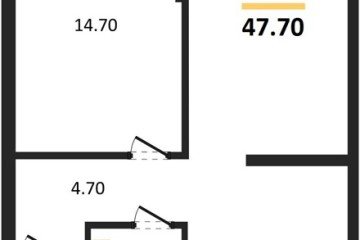 Фото №1: 1-комнатная квартира 47 м², 13/16 эт. - Краснодар, мкр. Догма Парк,