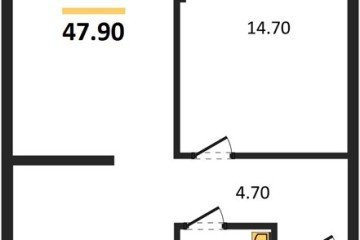Фото №1: 1-комнатная квартира 47 м², 3/16 эт. - Краснодар, мкр. Догма Парк, ул. Анны Ахматовой, 22лит