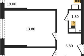 Фото №1: 2-комнатная квартира 57 м², 4/16 эт. - Краснодар, мкр. Догма Парк, ул. Анны Ахматовой, 22лит