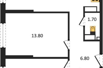 Фото №1: 2-комнатная квартира 57 м², 12/16 эт. - Краснодар, мкр. Догма Парк, ул. Анны Ахматовой, 22лит