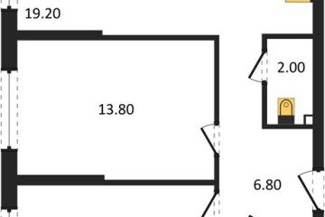 Фото №1: 2-комнатная квартира 57 м², 2/16 эт. - Краснодар, мкр. Догма Парк,