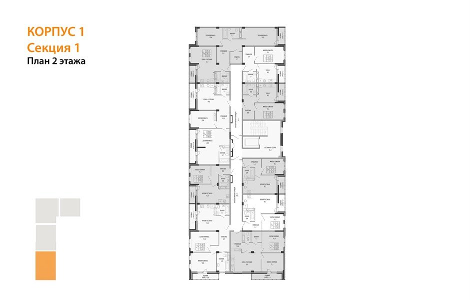 Фото №8: 2-комнатная квартира 62&nbsp;м², 2/4&nbsp;эт. - Краснодар, Прикубанский внутригородской округ, мкр. Фестивальный, ул. Круговая, 4/1