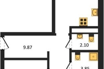 Фото №1: 2-комнатная квартира 57 м², 8/18 эт. - Краснодар, мкр. ЖК Тёплые Края,