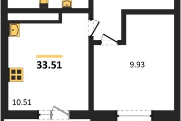 Фото №1: 1-комнатная квартира 33 м², 7/18 эт. - Краснодар, мкр. ЖК Тёплые Края,