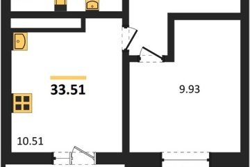 Фото №1: 1-комнатная квартира 33 м², 8/18 эт. - Краснодар, мкр. ЖК Тёплые Края,