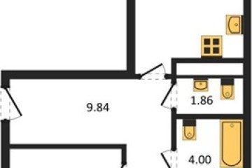 Фото №1: 2-комнатная квартира 63 м², 8/16 эт. - Краснодар, мкр. ЖК Тёплые Края,