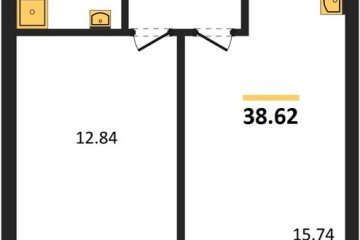 Фото №1: 1-комнатная квартира 37 м², 13/16 эт. - Краснодар, мкр. ЖК Тёплые Края,