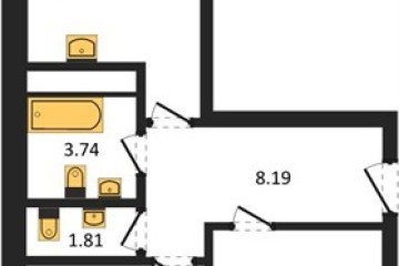 Фото №1: 2-комнатная квартира 64&nbsp;м², 16/16&nbsp;эт. - Краснодар, мкр. ЖК Тёплые Края, 