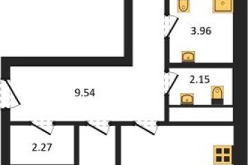 Фото №1: 2-комнатная квартира 62 м², 9/18 эт. - Краснодар, мкр. ЖК Тёплые Края,