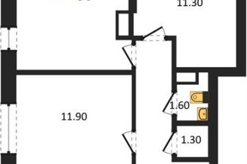 Фото №1: 3-комнатная квартира 72 м², 12/16 эт. - Краснодар, мкр. жилой комплекс Самолёт-6,