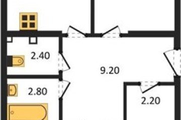 Фото №1: 3-комнатная квартира 82 м², 2/16 эт. - Краснодар, мкр. жилой комплекс Самолёт-6,