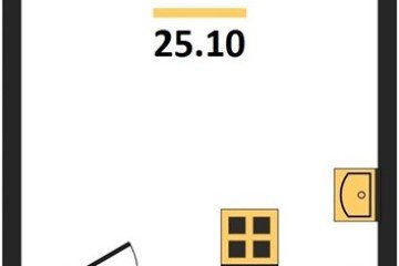 Фото №1: Студия 25 м², 2/16 эт. - Краснодар, мкр. жилой комплекс Самолёт-6,