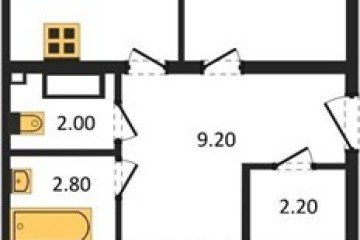 Фото №1: 3-комнатная квартира 82 м², 3/16 эт. - Краснодар, мкр. жилой комплекс Самолёт-6,